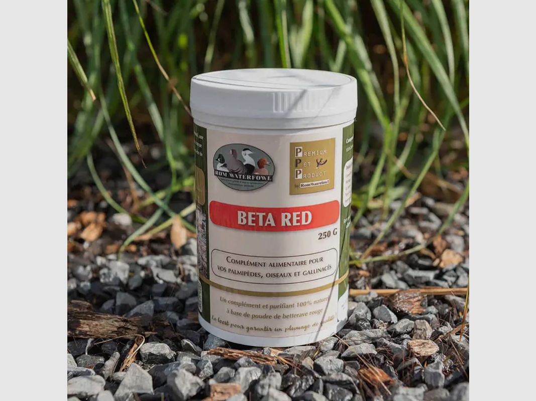 Beta Red 250g - Natürliche Nahrungsergänzung mit Rote Bete für Vögel, Bild 1 von 3