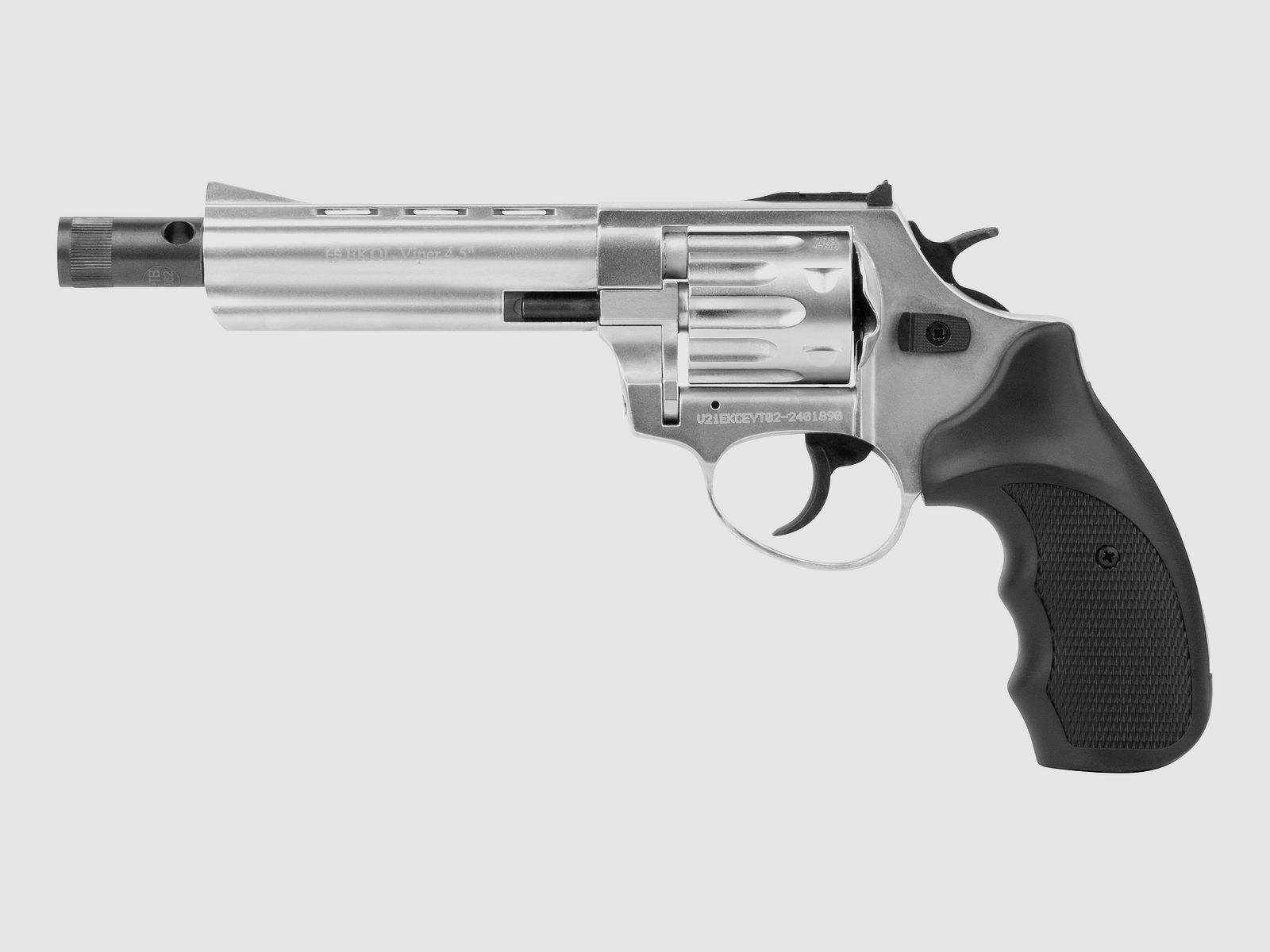Ekol Viper 4,5'' Nickel 9mm R. - Gas-Signal