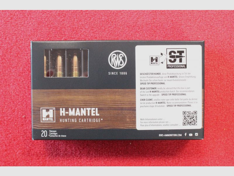 RWS H-Mantel .308 Win. - 11,7g/180gr - 200 Schuss