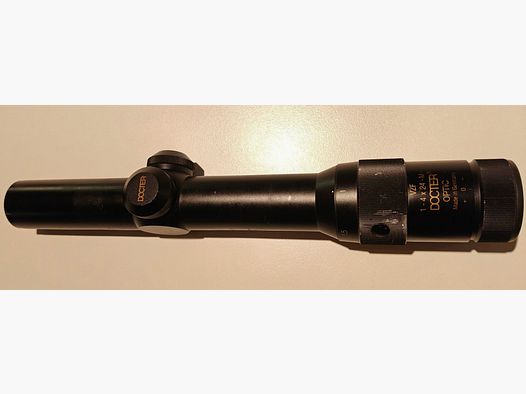 Docter VZF 1-4x24 M driven hunt riflescope like Zeiss Diavari