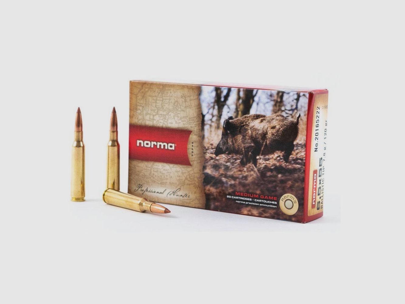 BULLET NORMA 6,5X55 BALLISTIC TIP 120GR, Bild 2 von 2