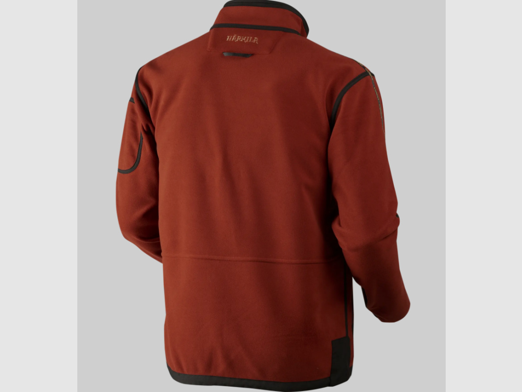 Härkila Herren Fleecejacke Kamko Green/Bordeaux
