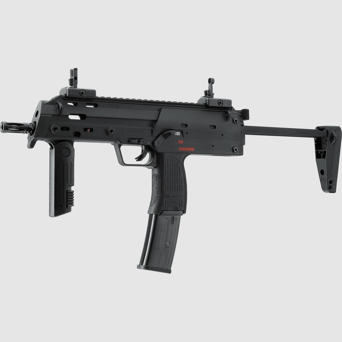 H&K MP7 A1 Gen2 S-AEG in black Airsoft Free from 18 - S-AEG -F-