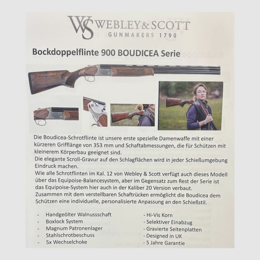 Webley & Scott 900XS 12/76