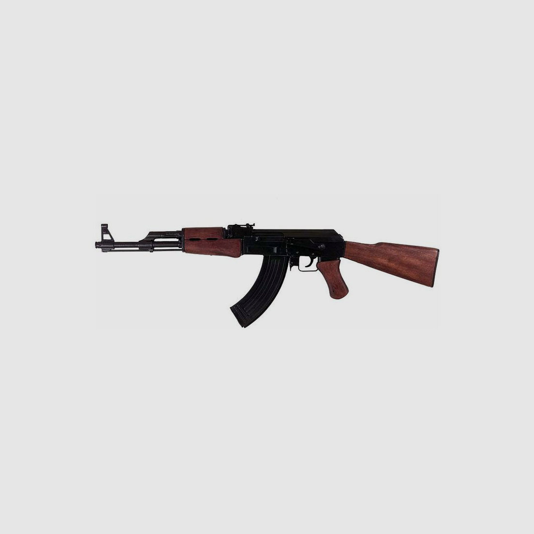 Deko AK 47W Kalaschnikow aus Metall und Holz