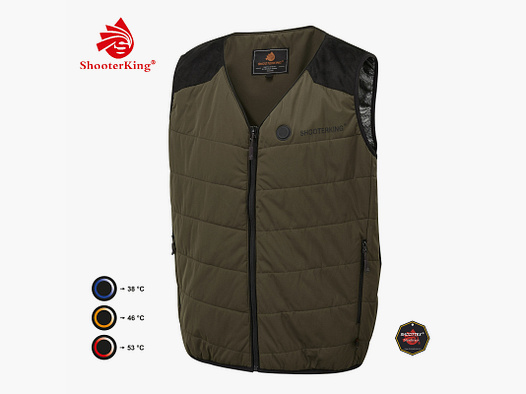 SHOOTERKING iHeat Heizweste inkl. Powerbank