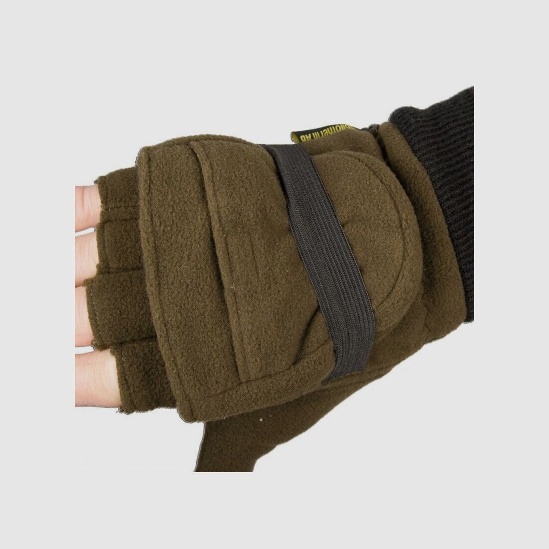 Somlys Fleece-Fäustlinge Grün