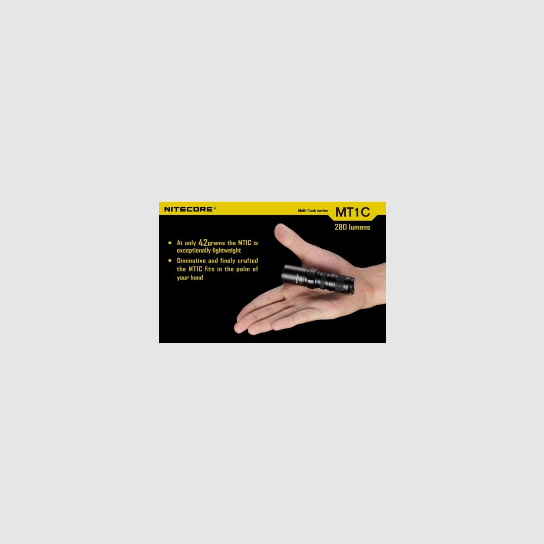 Nitecore MT1C Multi-Task Taschenlampe 280 Lumen, Bild 7 von 16