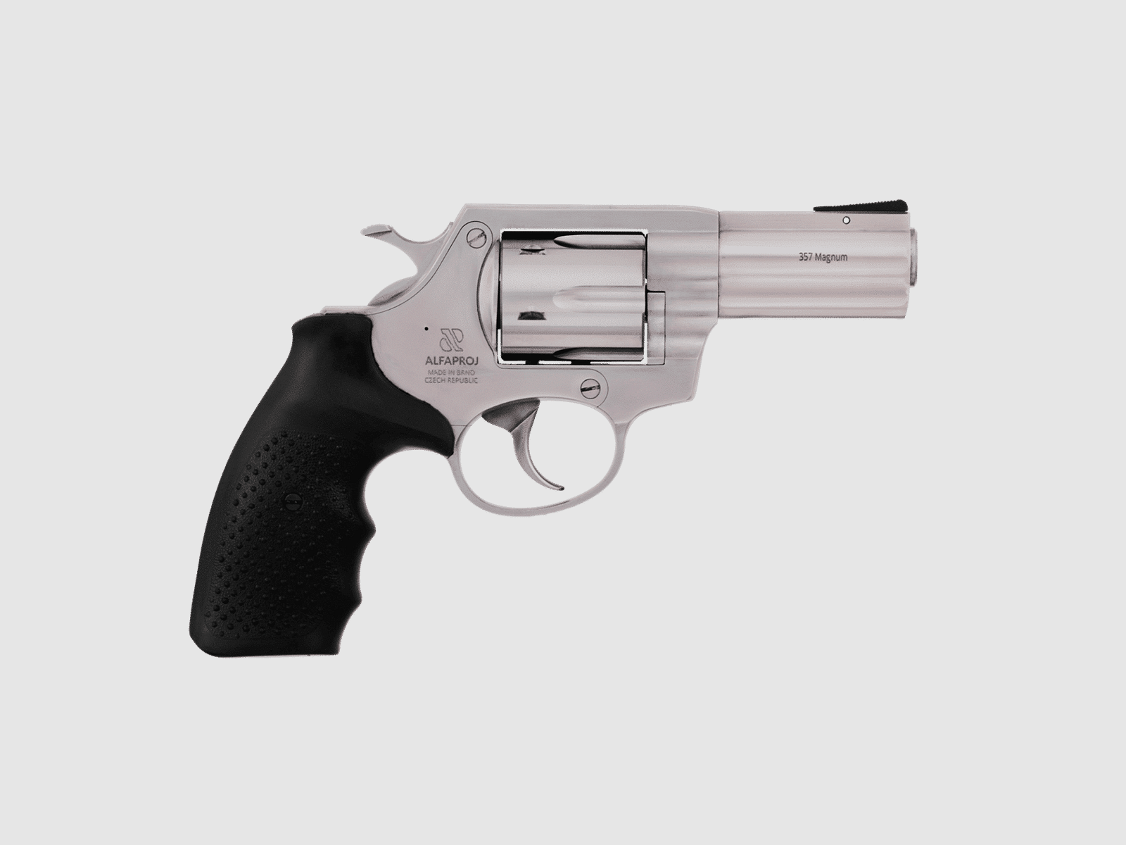 Revólver de acero inoxidable ALFA ProJ 3530 3″ | .357 Mag.