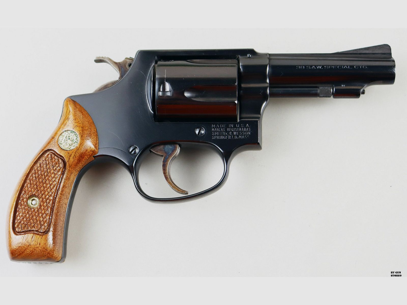 Revolver Smith & Wesson mod. 36 cal. 38 spec. serial no. J288804, image 3 of 11