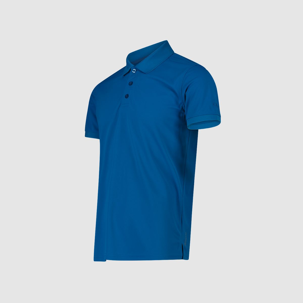 CMP Einfarbiges Funktions-Poloshirt Pacific Blue