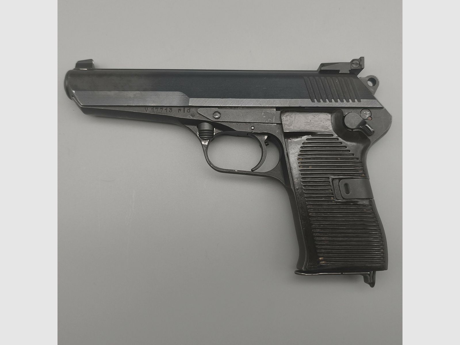 CZ/Brünner vz.52 Rollenverschluss Pistole mit Wechsellauf 7,62 Tokarev! 9mmLuger