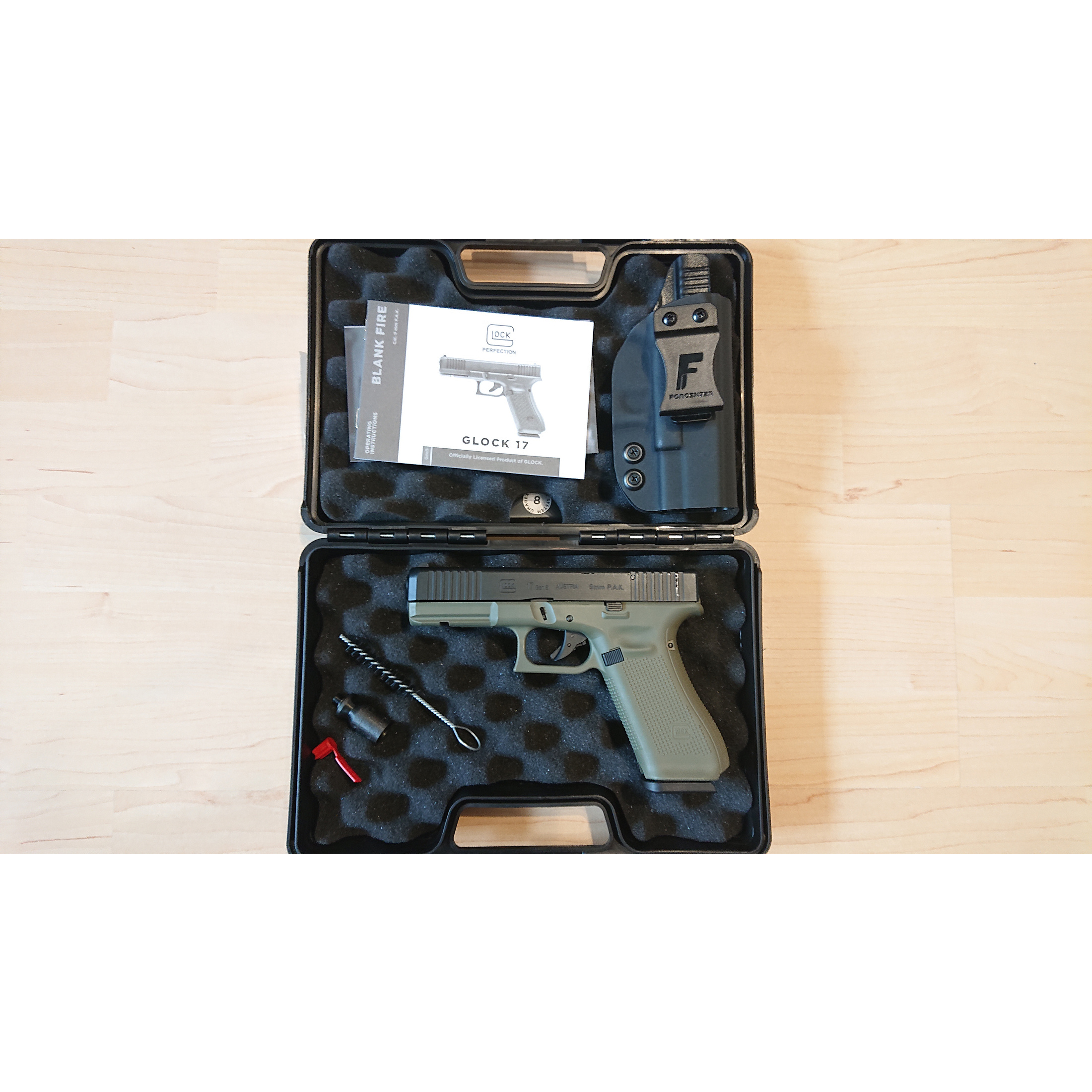 Glock 17 Gen. 5 limitierte Edition (Oliv) 9mm PAK