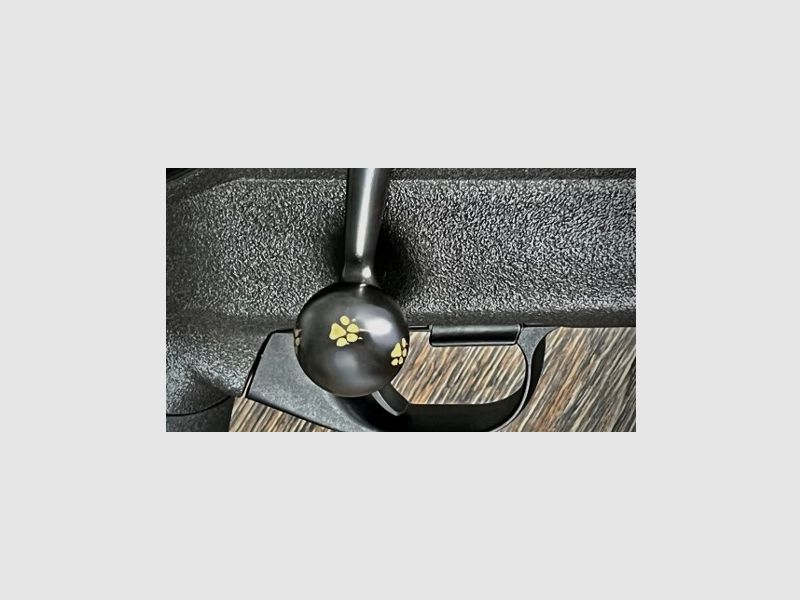 JGERSCHMUCK - Kammergriffkugel fr Blaser R8 Hundespur