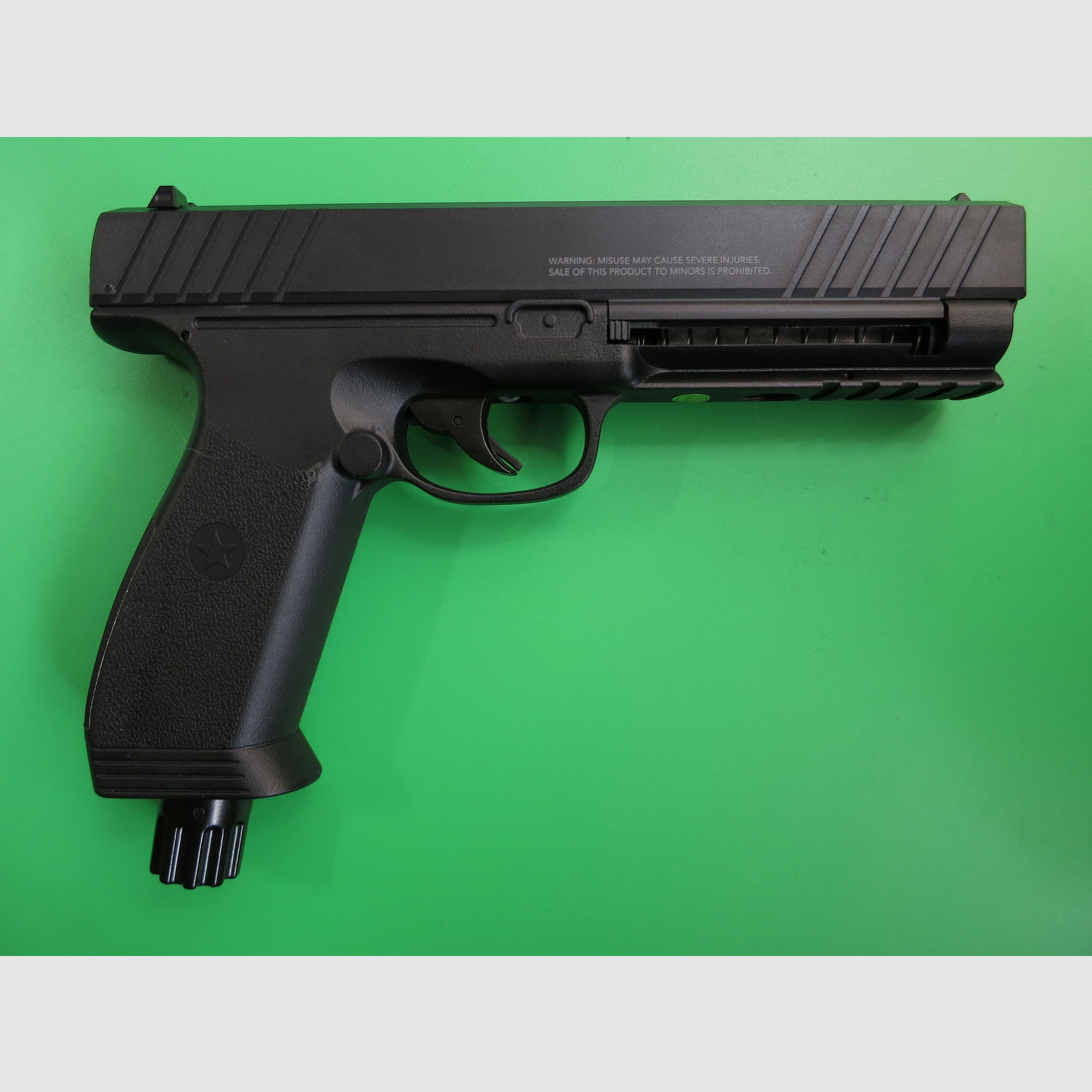 Home Defense Revolver, Vesta Defense CO2-Pistole, Defence PDW50, Kal .50 Defense Training Marker  #23