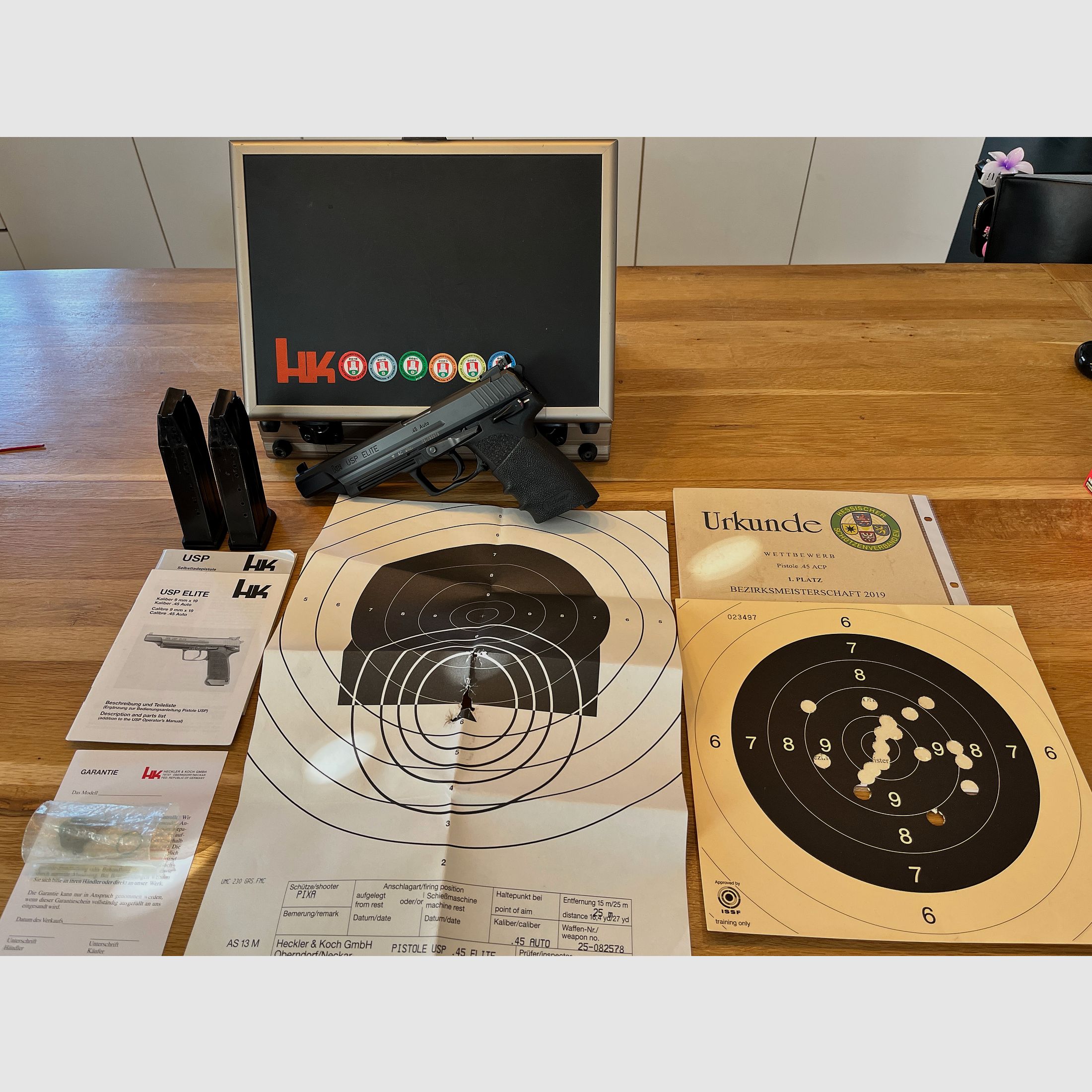 Heckler & Koch USP Elite .45 ACP