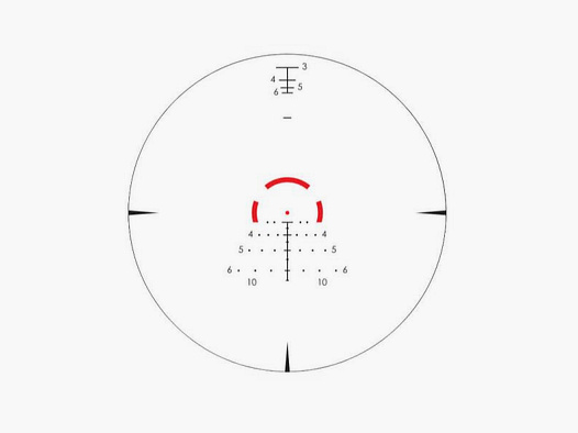 VORTEX Zielfernrohr mit Leuchtabsehen 1-6x24 Venom Bundle Abs. AR-BDC3 (30mm)