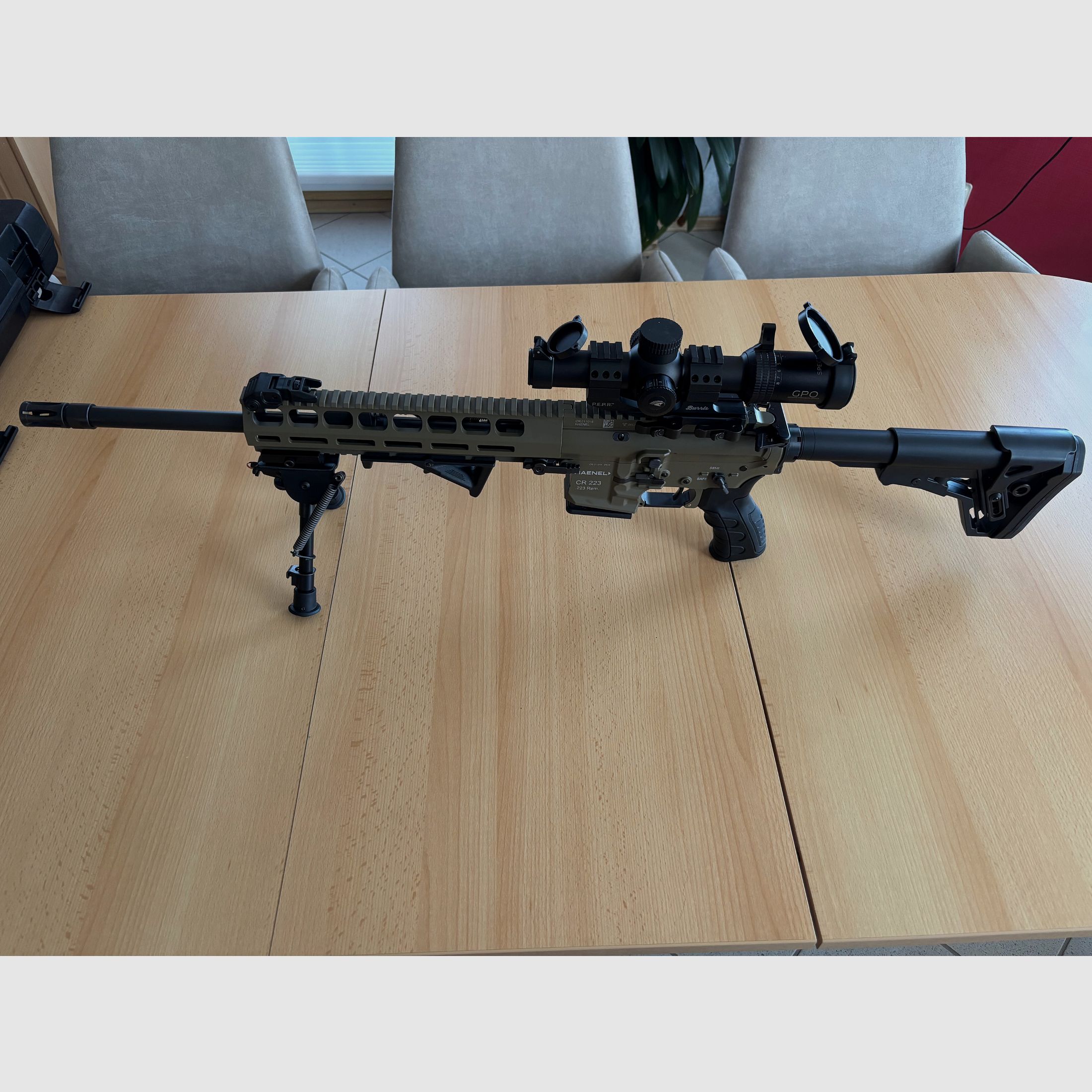 Haenel CR 223 Oliv, 16,65“ Matchabzug