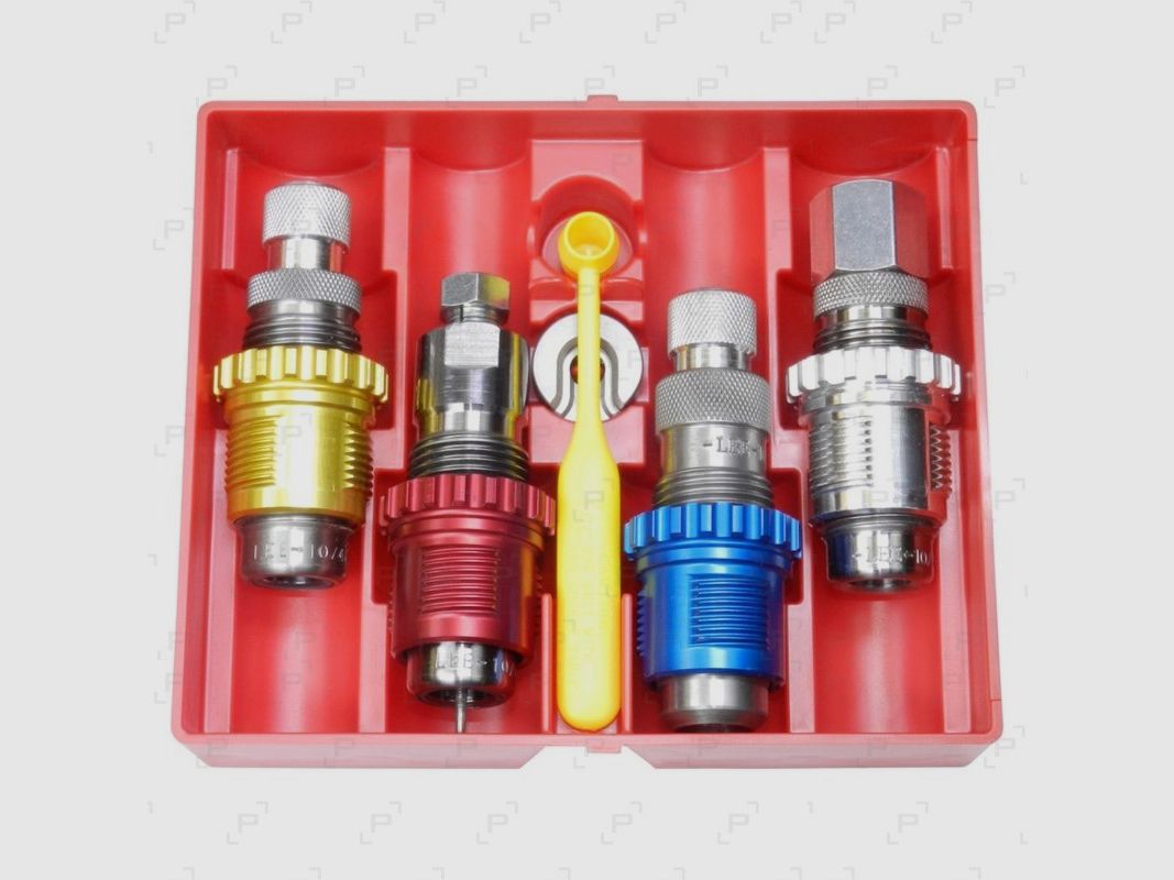 Nr. 91938 - Verschluss-Lock Hartmetall 4-Die Set Kal. .44 SP / .44 MAG LEE PRECISION