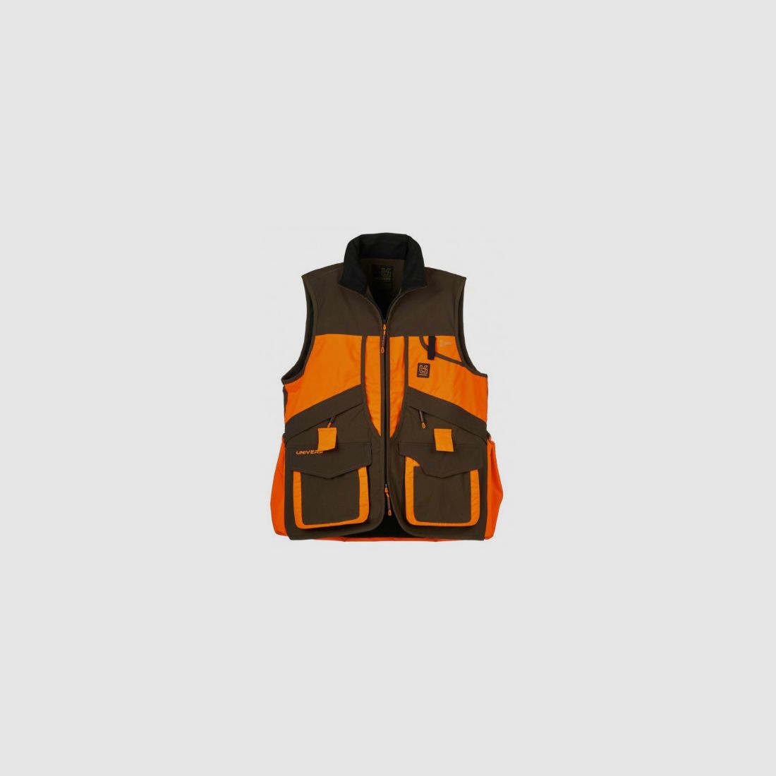 Gilet Univers groen en oranje hoge zichtbaarheid model Tortora art. 93244 392, afbeelding 1 van 5