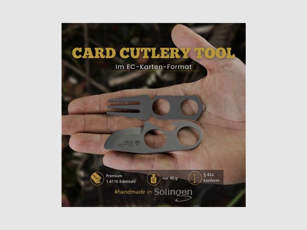 PUMA Card Cutlery Tool Besteck Reisebesteck 910021