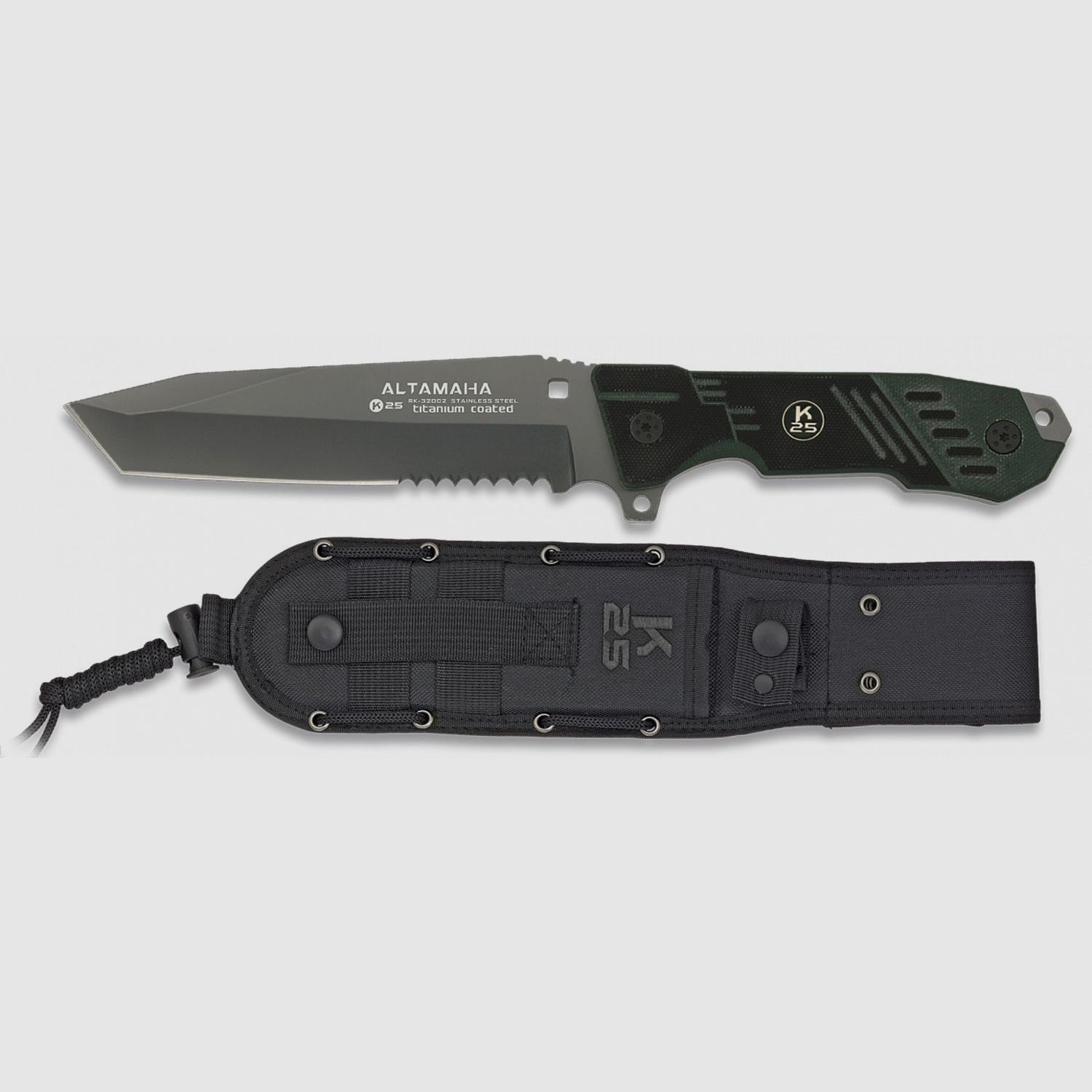 K25 ALTAMAHA Einsatzmesser Titan beschichtet Messer ***89,95***