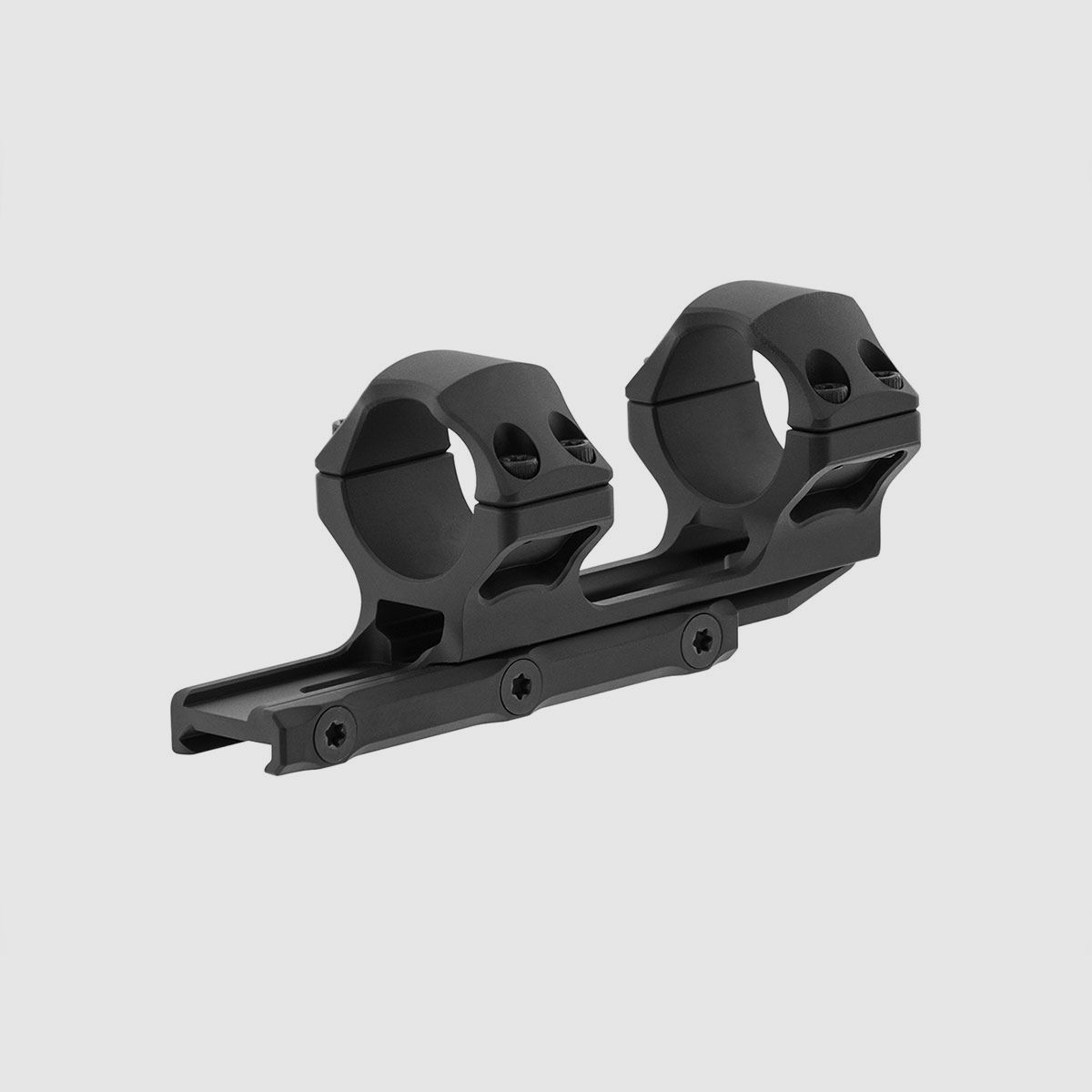 UTG – ACCU-SYNC® 30mm Picatinny Cantilever-Montage, 34mm Offset, mittleres Profil, Schwarz, Bild 1 von 9