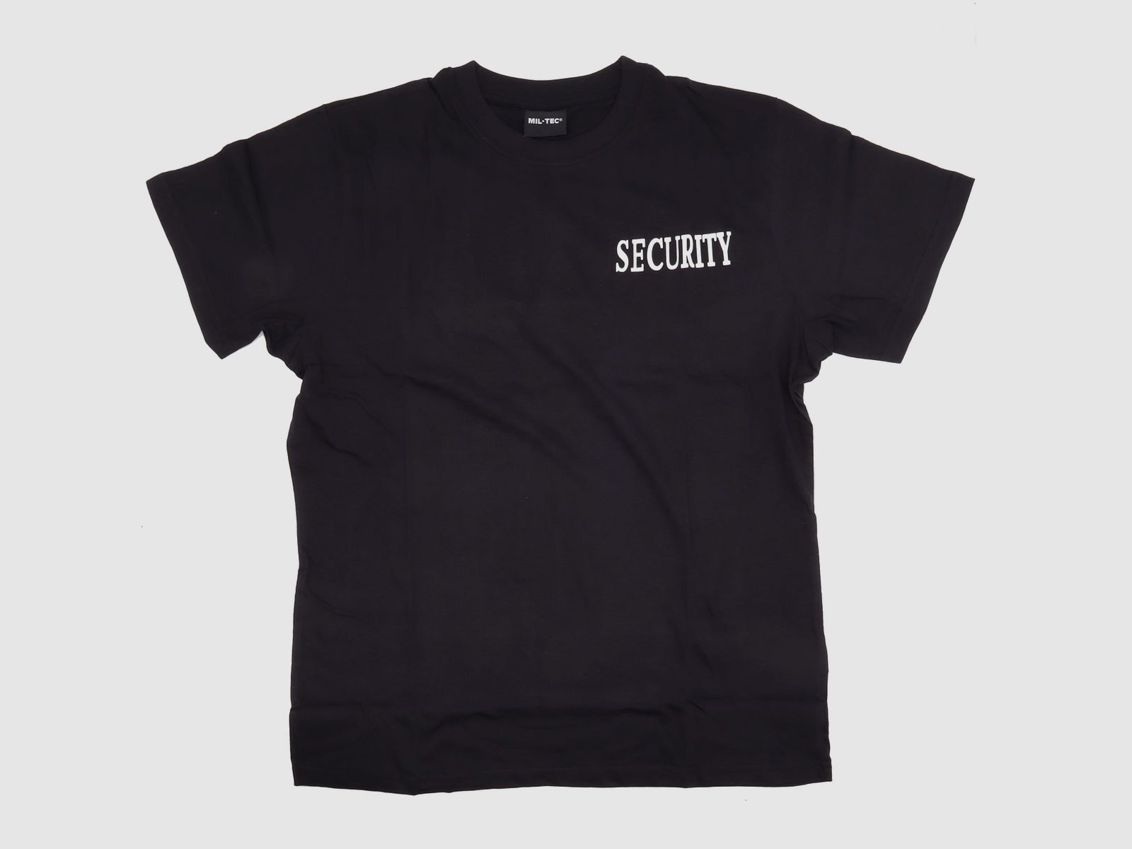 Security T-Shirt Schwarz - 3XL