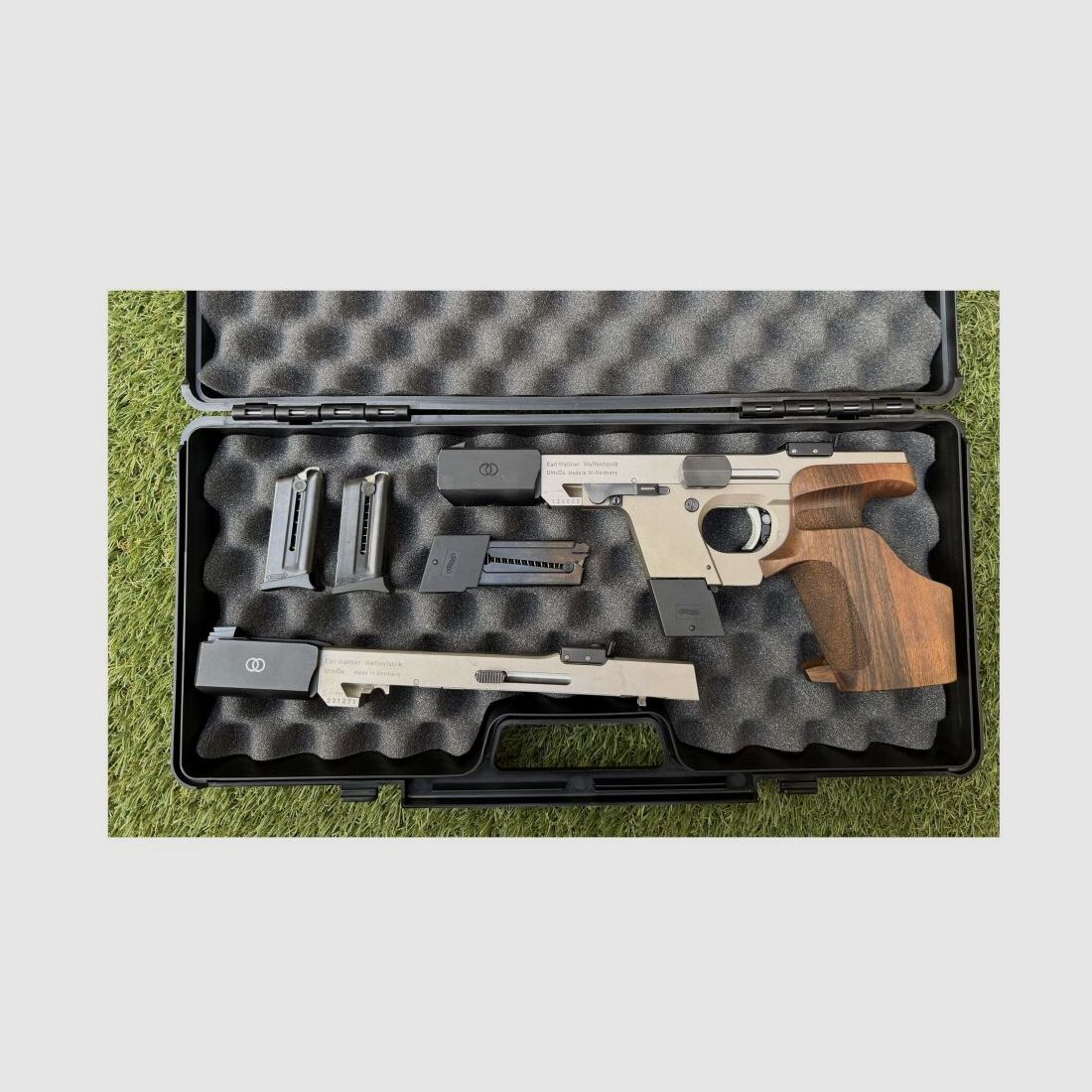 Walther GSP Nickel w tym WS Kal.22lr .32S&WLongWC, zdjęcie 1 z 5