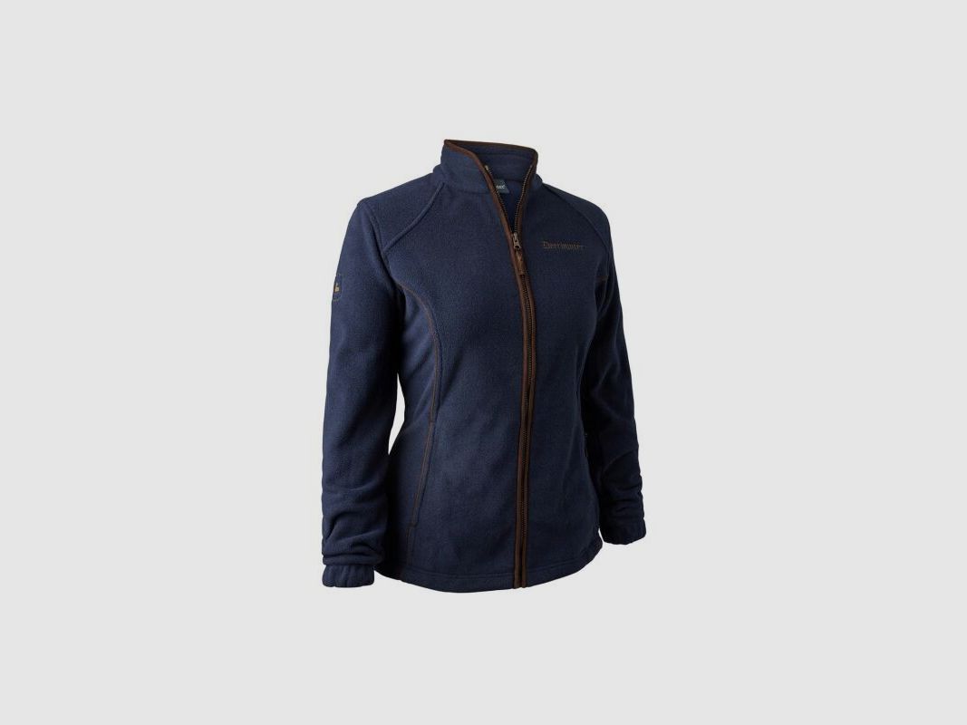 Deerhunter Lady Josephine Fleece Jacke Graphite blue