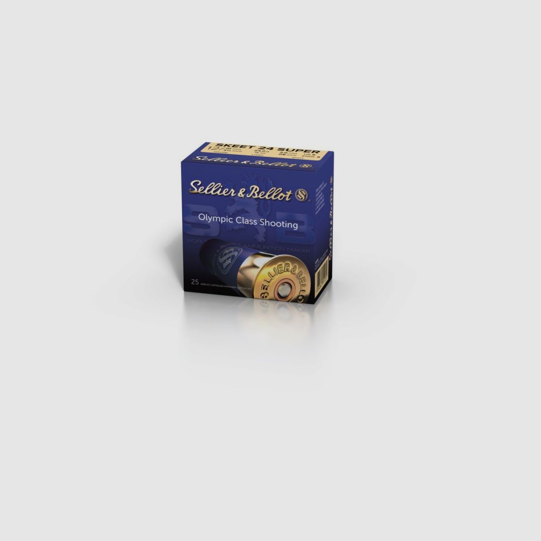 12/70 S&B SKEET SUPER 24 Plastikbecher 2,0mm 24,0g VE25