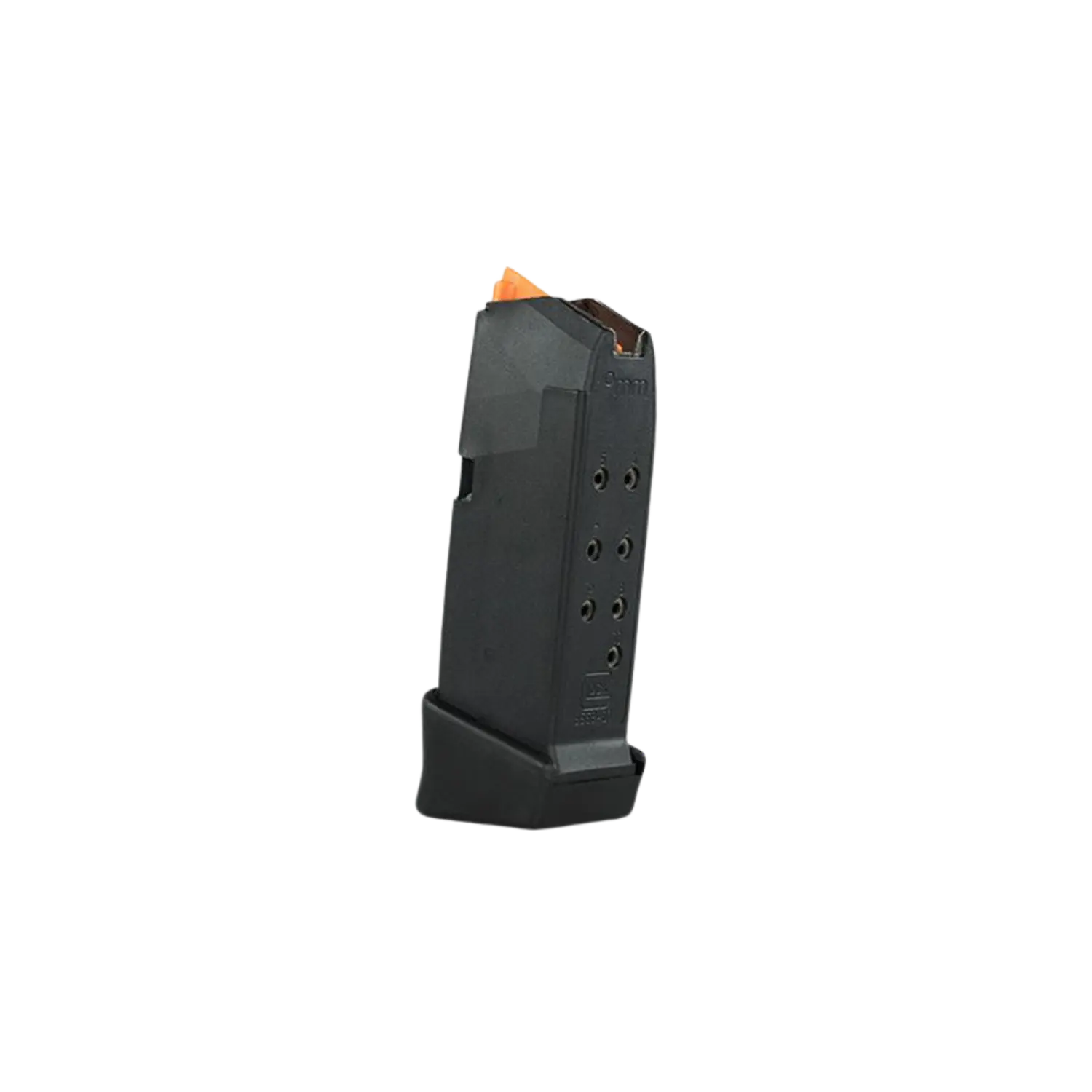 Magazynek Glock 26 kaliber 9mm Luger 12 strzałów pomarańczowy