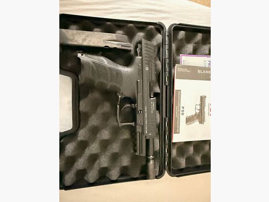 Pistolet alarmowy P30 9mm P.A. z kubkiem startowym