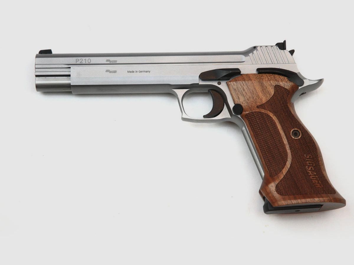 Sig Sauer P210 Super Target 6 Zoll Silver, Bild 2 von 10