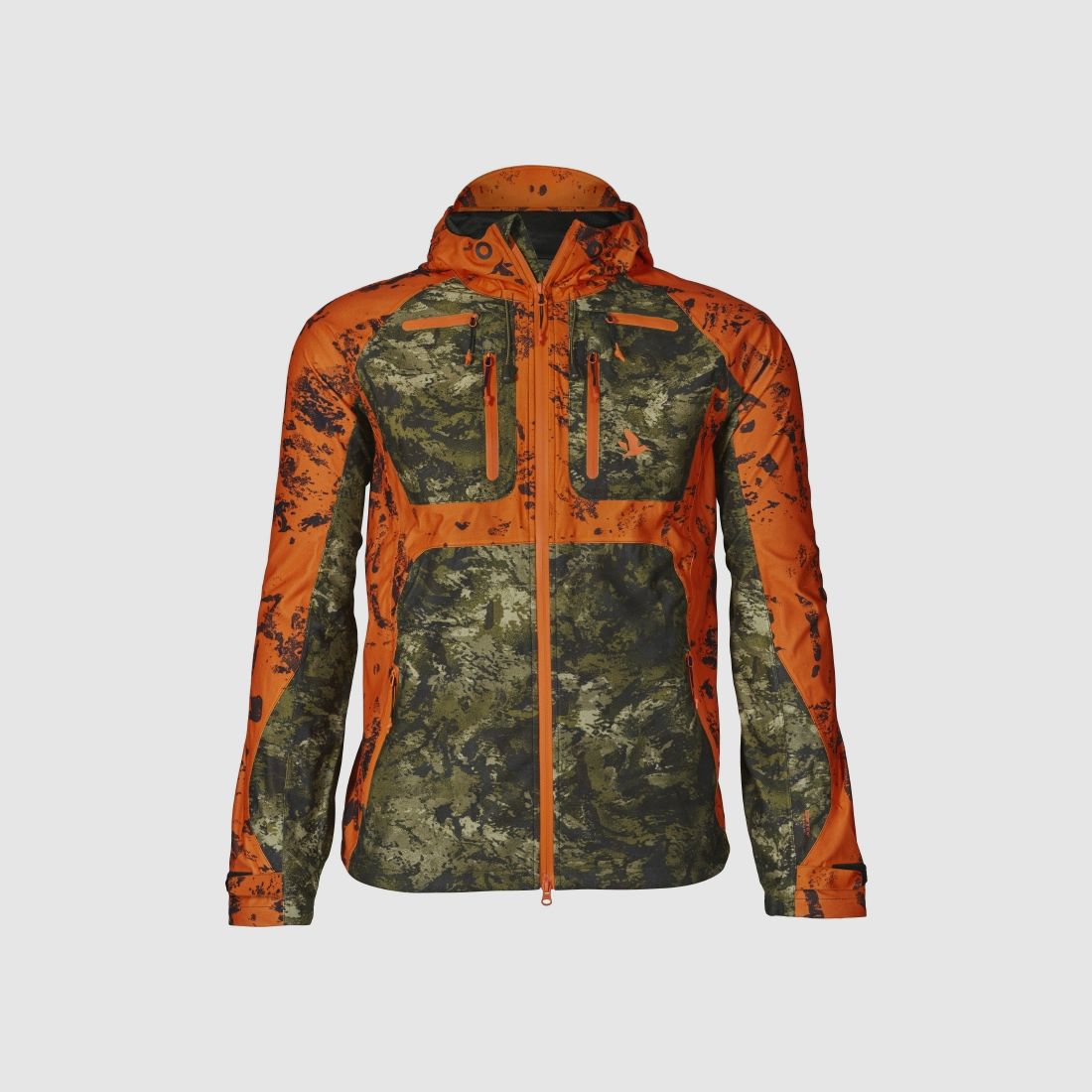 Vestes en polaire Seeland Vantage vert/orange pour hommes