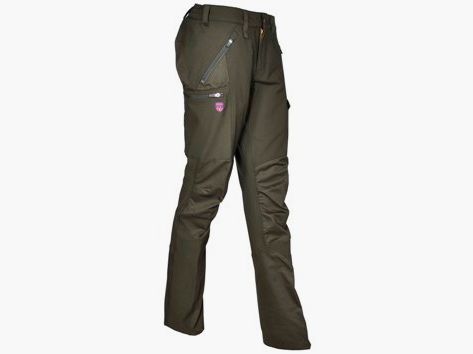 Pantaloni in tela da donna Hydro - con inserto elasticizzato