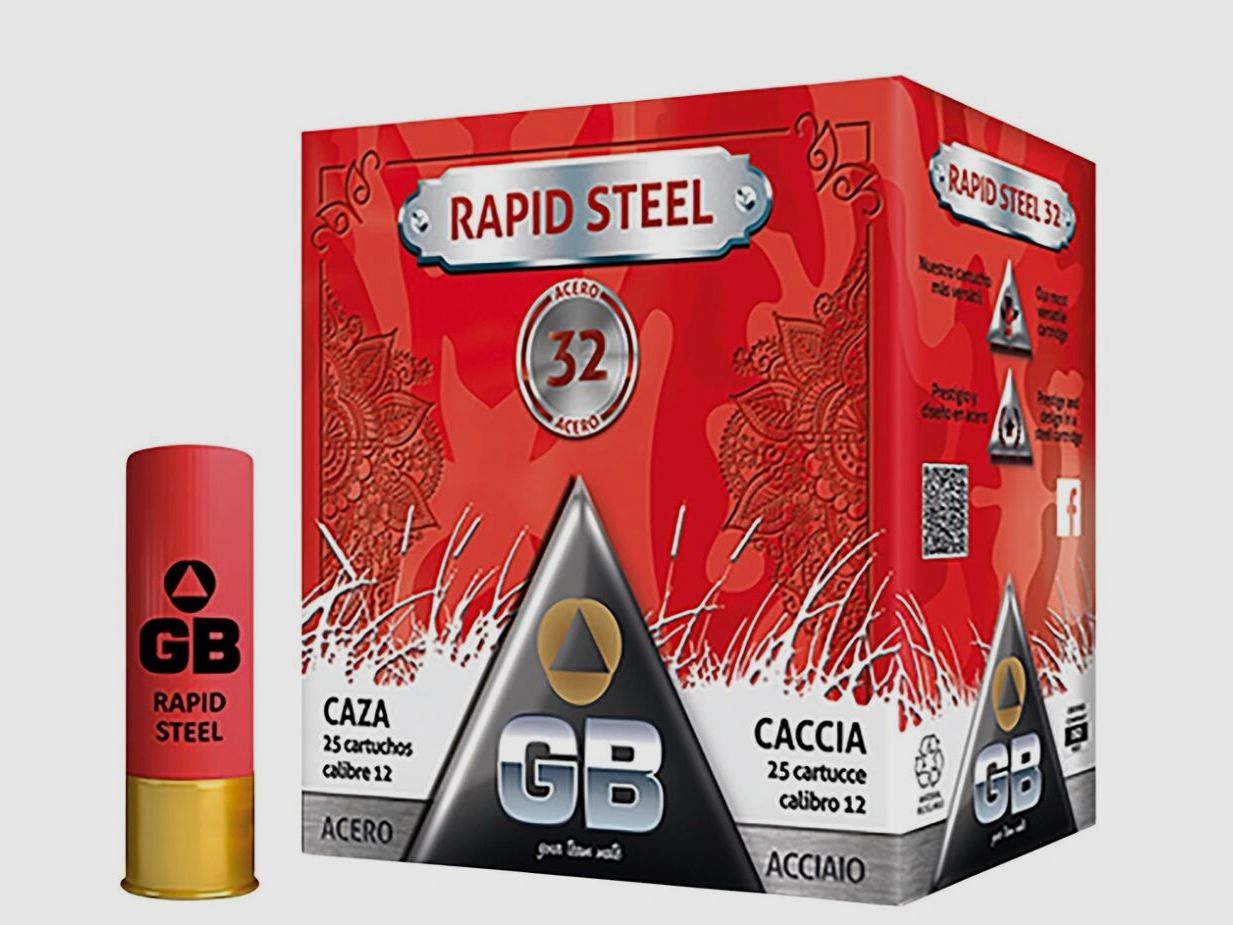 GB 12/70 Rapid Steel 3,25mm 32g