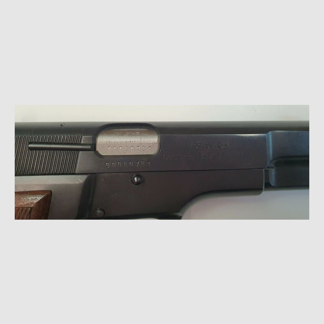 MAUSER-WERKE Oberndorf GmbH Halbautomatische Pistole Mauser Oberndorf GmbH, Mauser 90 DA - 9mmLuger
