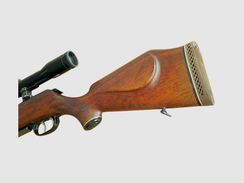 Carabine répétitrice Krico, cal. 5,6x57, avec lunette de visée