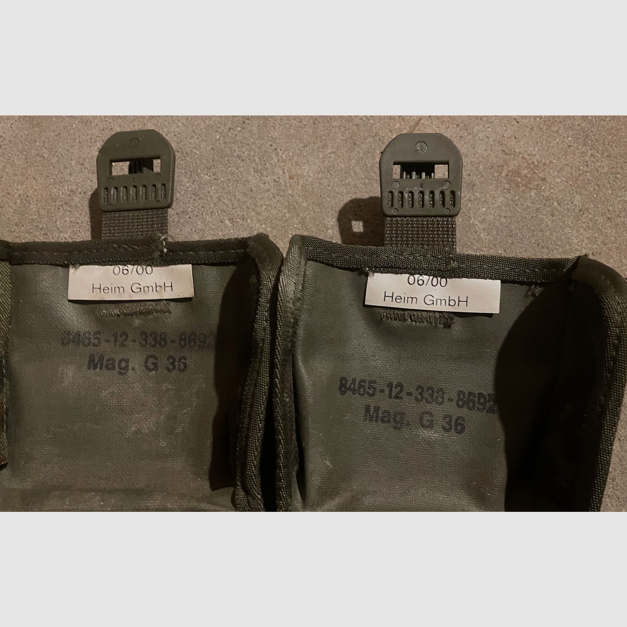 2x G36 magazijn + magazijntas