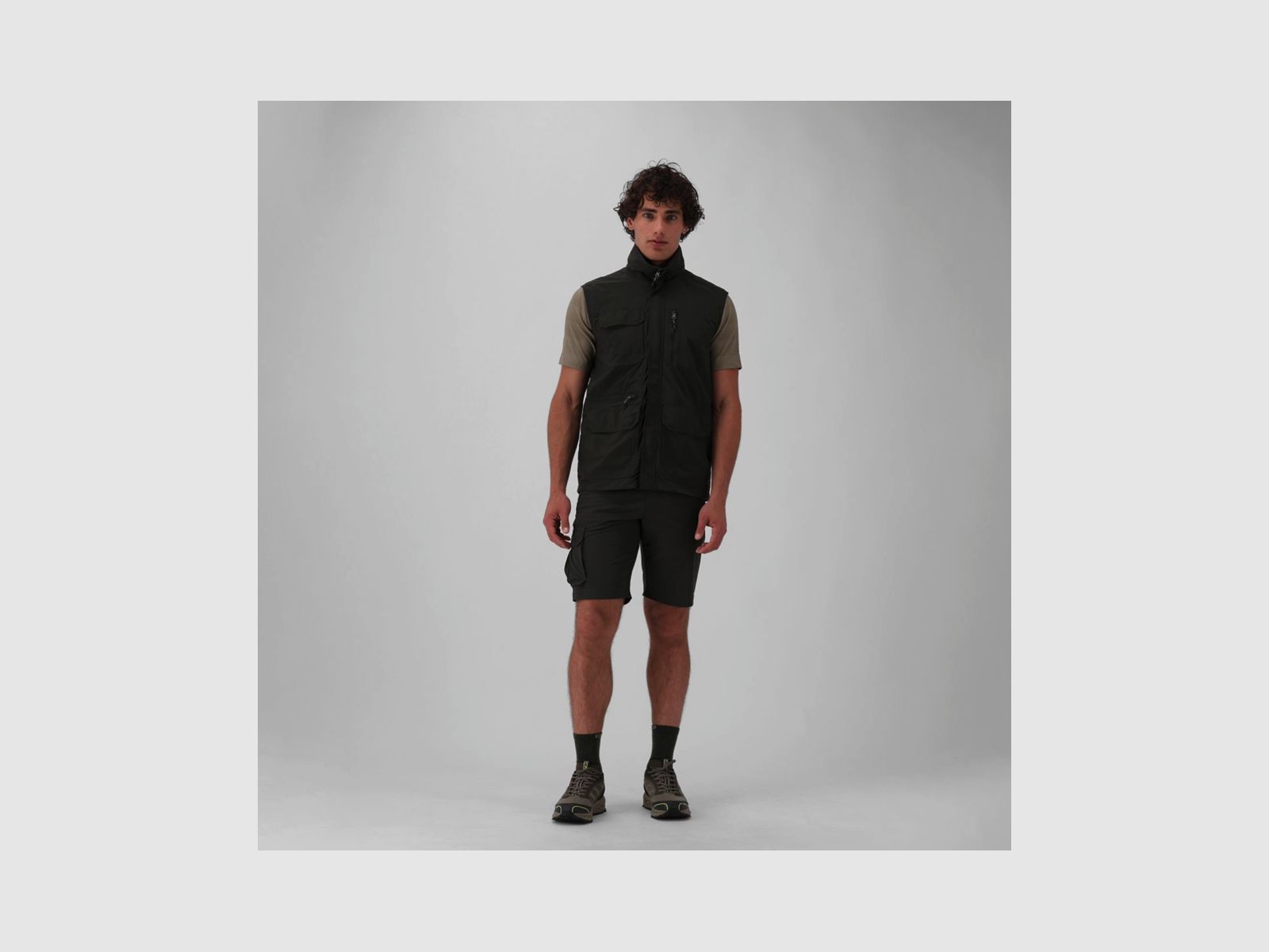 CMP Herren Weste Multibag Anthrazit