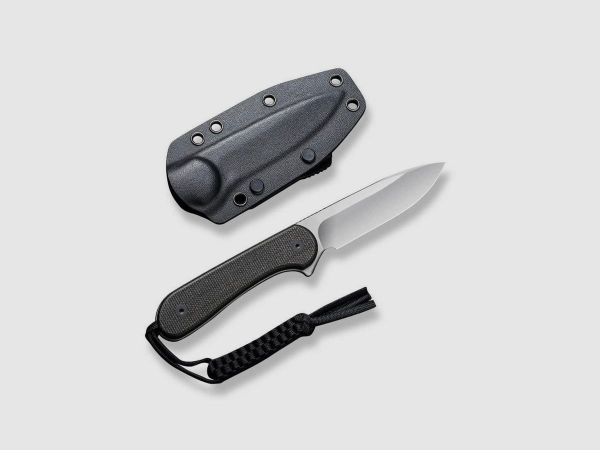 Civivi lame fixe Elementum Dark Green Micarta couteau outdoor, Bild 6 von 16