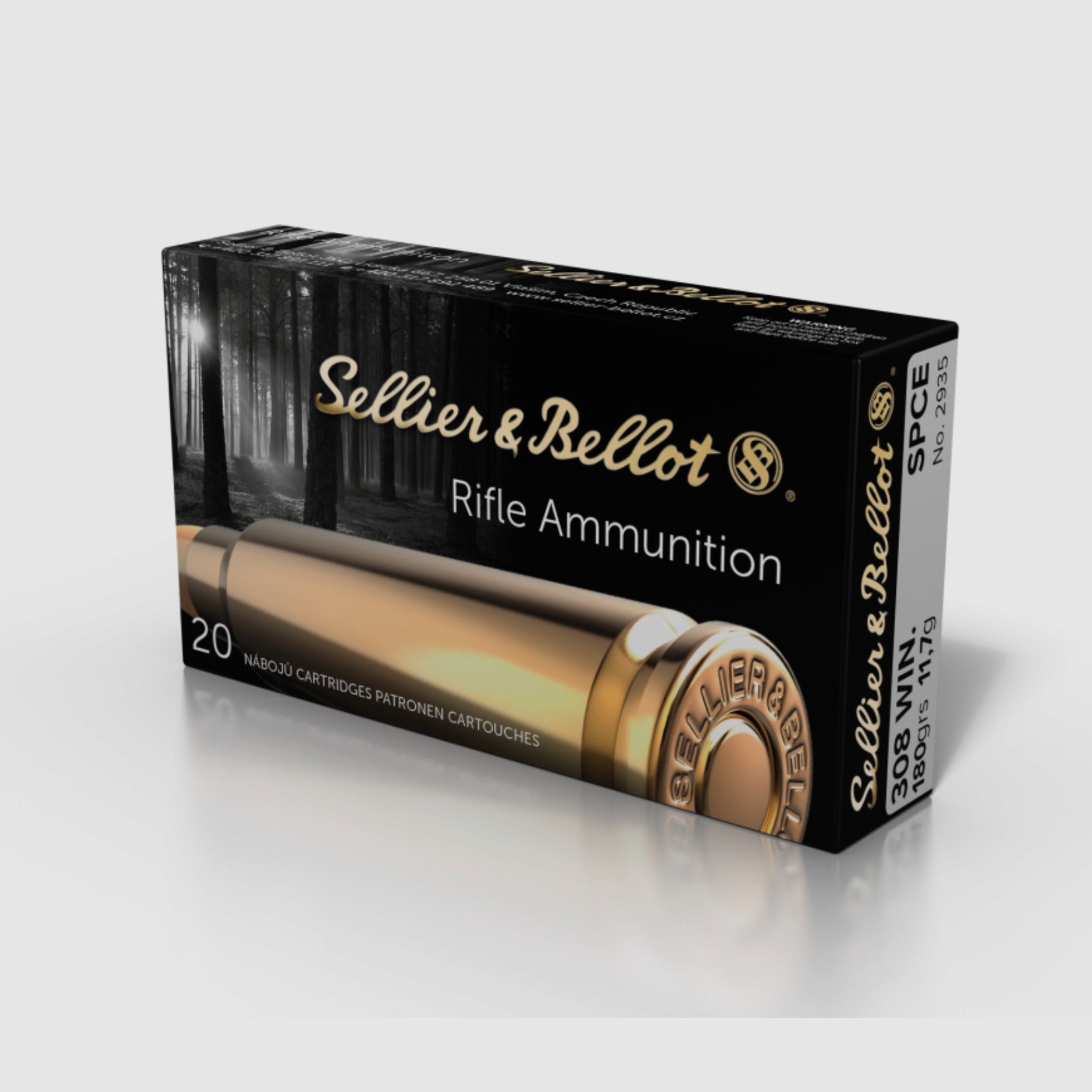 Sellier & Bellot 181682 .308 Win. Teilmantel SPCE 11,7g/180grs.