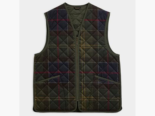 Barbour H-Innenfutter-Gilet Zip-In Tartan Icons Quilted | classic tartan