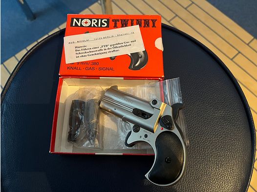 Röhm Noris Twinny Derringer Schreckschusspistole 9 mm