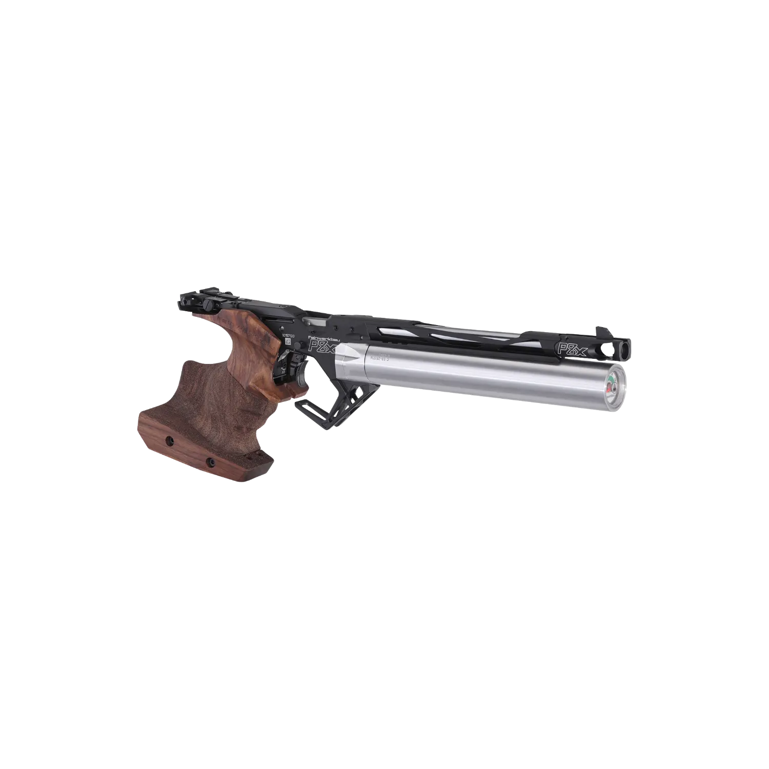 Feinwerkbau P8X Argento I Noce cal. 4,5 mm