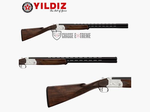 Strzelba Over-and-Under YILDIZ z ekstraktorem, angielski chwyt, 71 cm, kal. 28/70