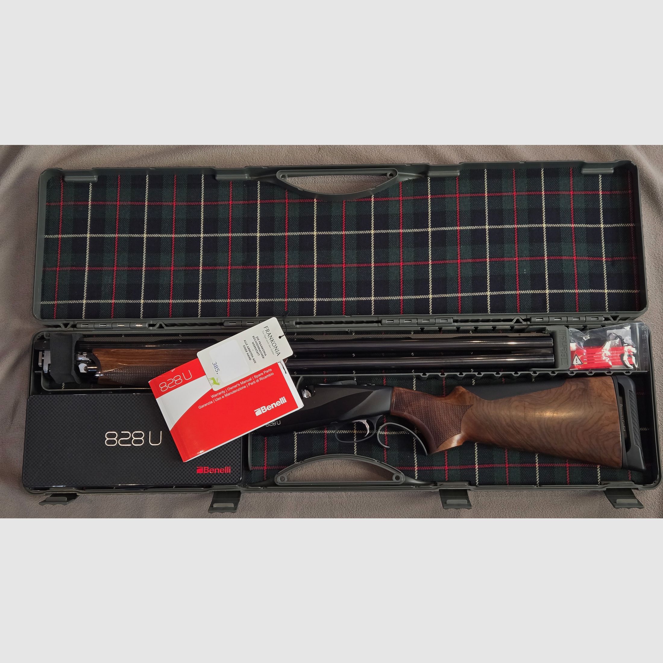 Benelli Bockdoppelflinte 828 U Black, als nieuw