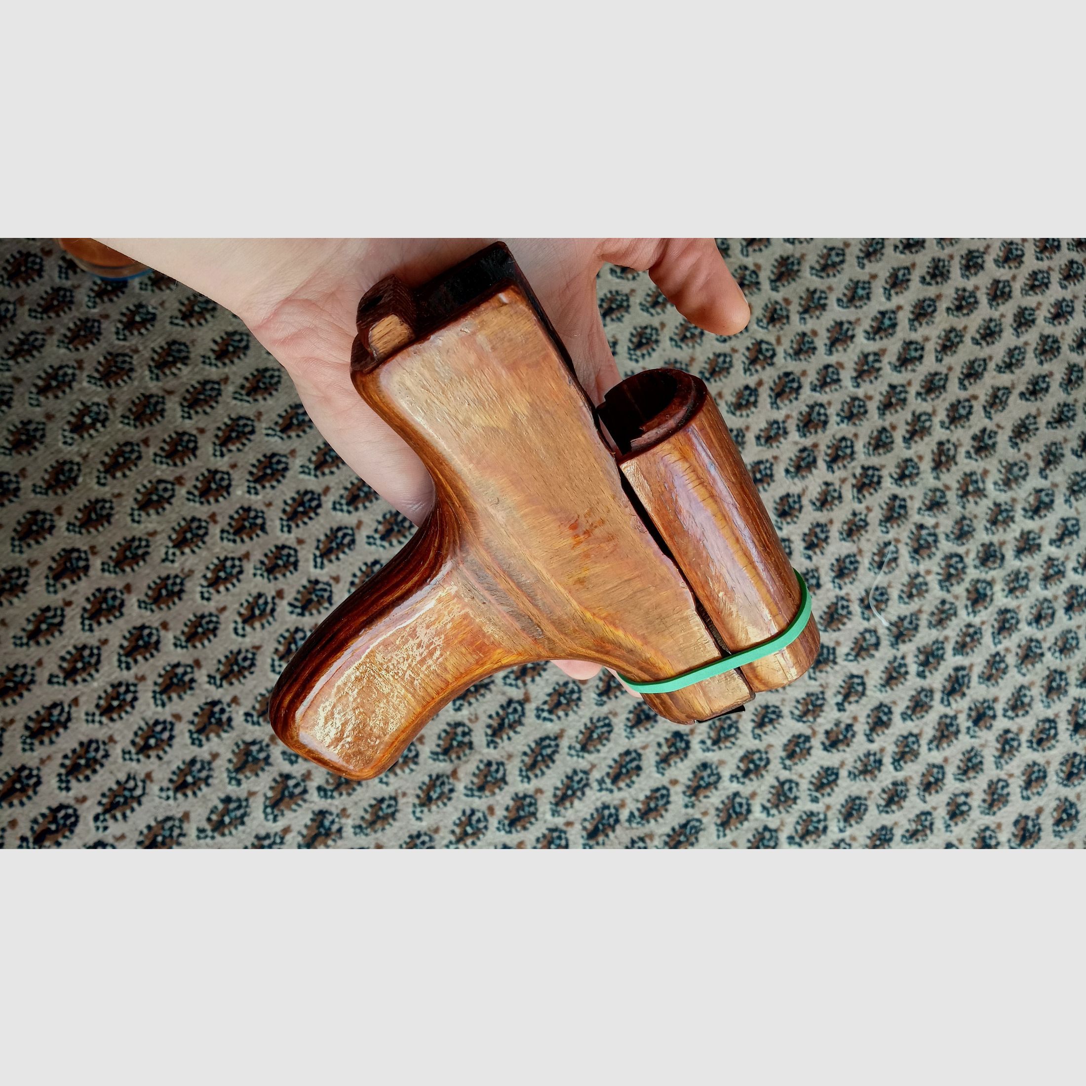 Originele Roemeense AK handbescherming s.g. Ezel-Pimmel (Uluc) Laagjeshout Romy Donkey Dong voor PM md.63 md.90 AIMR AIMS // AKM voorhand ideaal voor Cugir WASR