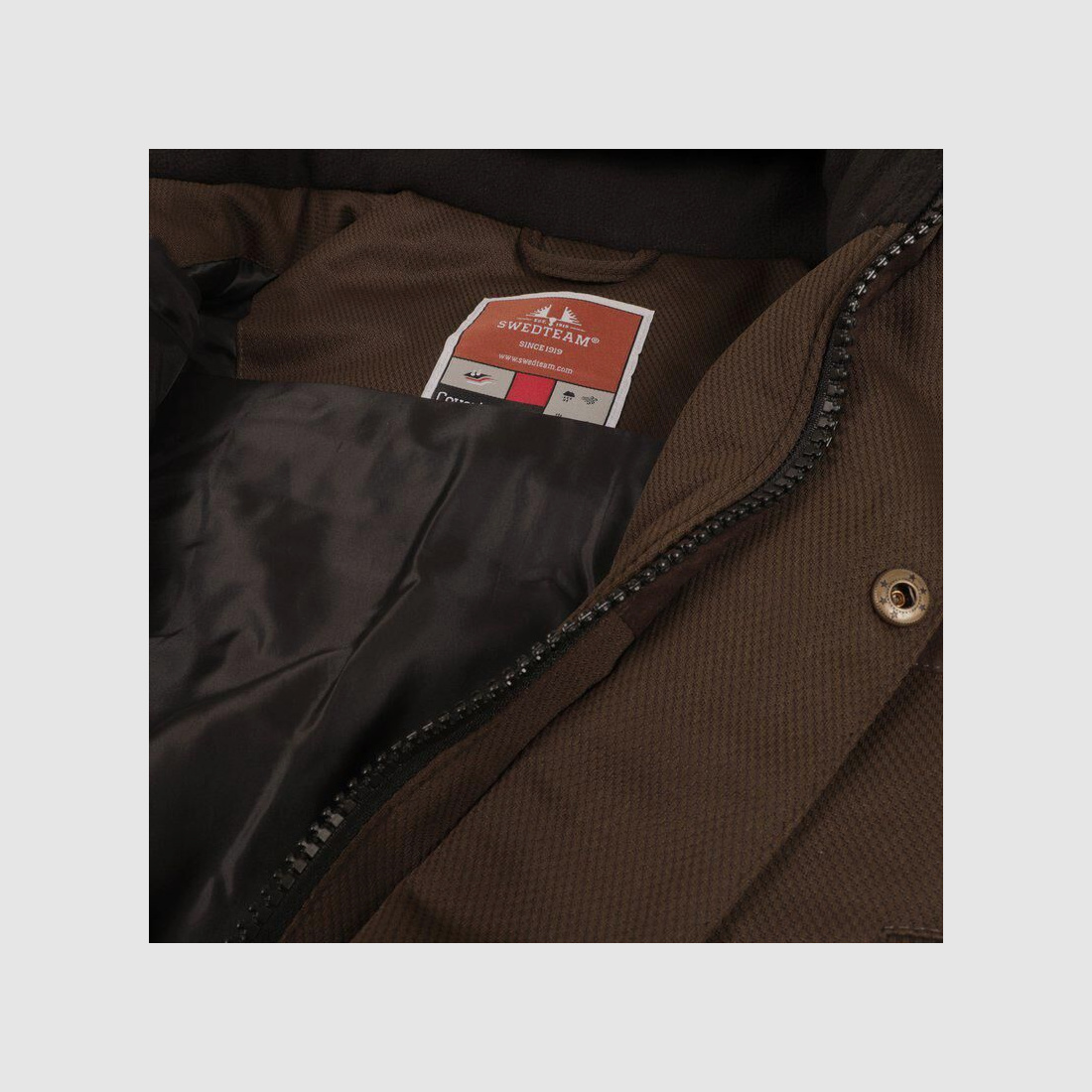 Swedteam Herren Jagdjacke Crest Booster Classic Olive Green